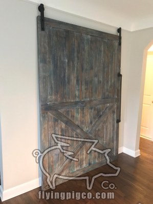 BLUE DISTRESSING TECHNIQUE